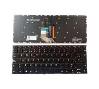 FDMOZRE Clavier rétroéclairé pour Ordinateur Portable Lenovo Ideapad 720s-14ikb 720S-14, Version espagnole (US) LCM16K8 SN20M62403(Gold)