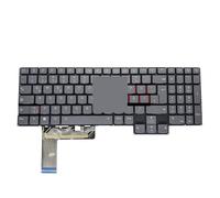 FDMOZRE Clavier rétroéclairé RVB américain pour Lenovo Legion S7 16APH8 16IRH8 16ARHA7 16IAH7 pour claviers 16" 7-16ACHg6 Y9000K R9000K 2020(Germany RGB)
