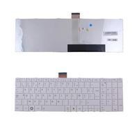 FDMOZRE Clavier Siakoocty Azerty français pour Toshiba pour Satellite C850 C855D C850D C855 C870 C870D C875 C875D Ordinateur Portable Wh