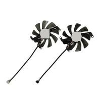 FDMOZRE Lot de 2 Ventilateurs Carte Graphique TH9215S2H-PAA01 pour PNY RTX 3060Ti 8 Go XLR8 Gaming Revel pour GeForce 3060 12 Uprising(2 Plugs TH9215S2H)