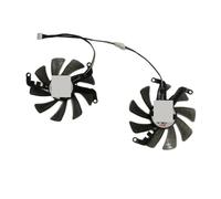 FDMOZRE Lot de 2 Ventilateurs Carte Graphique TH9215S2H-PAA01 pour PNY RTX 3060Ti 8 Go XLR8 Gaming Revel pour GeForce 3060 12 Uprising(1 Plug TH9215S2H)