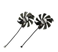 FDMOZRE Lot de 2 Ventilateurs Carte Graphique TH9215S2H-PAA01, pour PNY RTX 3060Ti 8 Go XLR8 Gaming Revel, pour GeForce 3060 12(2 Plugs TH9215S2H)