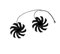 FDMOZRE Lot de 2 Ventilateurs FDC10H12S9 C pour Sapphire HD6850, HD6970, HD7870 2G, HD7950, HD7970 R9 280X, CMP 30hx, pour Ventilateur Palit P104-100, Carte vidéo VGA