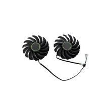 FDMOZRE Lot de 2 Ventilateurs Refroidissement 87 mm PLD09210S12HH pour MSI GeForce GTX 1660 Ti Super RTX 2060 2070 2080 Ventus XS OC(B2-Fan)