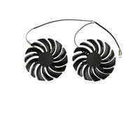 FDMOZRE Lot de 2 Ventilateurs Refroidissement pour Carte Graphique MSI RX 470 480 570 580 GTX 1080Ti 1080 1070 1060 Gaming 10010B
