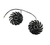 FDMOZRE Lot de 2 Ventilateurs Refroidissement pour Carte Graphique VGA, PLD10010S12HH pour MSI GTX 1080 1070 1060 pour Armor R9 380 390 390X pour Jeux
