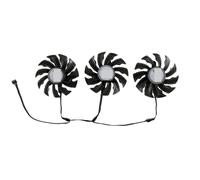 FDMOZRE Lot de 3 Ventilateurs Refroidissement pour Carte Graphique, 82 mm, PLA09215S12H, pour Radeon, GIGABYTE, AORUS RX 5700 XT 5700XT 8G, VGA