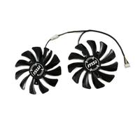 FDMOZRE PLD09210S12HH Lot de 2 Ventilateurs Graphiques pour MSI GTX 1060 Mining, RTX 2060 Super, 1660Ti 1660 Ventus