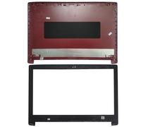 FDMOZRE pour Acer pour Aspire 3 A315-53 A315-53G AP28Z000100 AP20X000200 Couvercle arrière boîtier supérieur Ordinateur Portable LCD Couverture arrière/Lunette Avant(Red A B Shell)