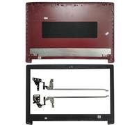 FDMOZRE pour Acer pour Aspire 3 A315-53 A315-53G AP28Z000100 AP20X000200 Couvercle arrière boîtier supérieur Ordinateur Portable LCD Couverture arrière/Lunette Avant(Red A B H)