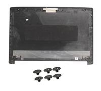 FDMOZRE pour Acer pour Aspire 3 A315-53 A315-53G AP28Z000100 AP20X000200 Couvercle arrière boîtier supérieur Ordinateur Portable LCD Couverture arrière/Lunette Avant(Black A and Screw)