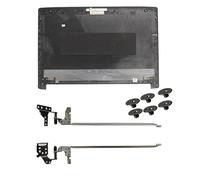 FDMOZRE pour Acer pour Aspire 3 A315-53 A315-53G AP28Z000100 AP20X000200 Couvercle arrière boîtier supérieur Ordinateur Portable LCD Couverture arrière/Lunette Avant(Black A Hscrew)
