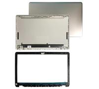FDMOZRE pour HP 15-DA 15-DB 15T-DA 15T-DB TPN-C135 TPN-C136 250 G7 255 Ordinateur Portable LCD Couverture arrière/Lunette Avant/Repose-Poignets/boîtier inférieur(Silver A B)