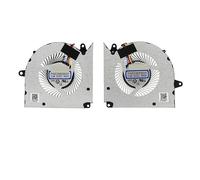 FDMOZRE Refroidisseur pour Ordinateur Portable MSI 15P2 17T2 Pulse16 C14VH N525 N526 PABD08008SH(A Pair Fan)