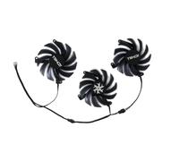 FDMOZRE Ventilateur de Carte Graphique 85 mm CF-12915S pour INNO3D RTX 3070 3070Ti 3080 3080Ti 3090 pour ICHILL X4 OC VGA vidéo GPU Refroidisseur CF-12910S(1 Set ABC Triple Fan)