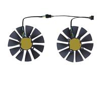 FDMOZRE Ventilateur de Carte Graphique FD10015H12S, 2 pièces/Ensemble, pour ASUS Strix GTX 980 970 DirectCU II OC SP pour 980Ti Platinum