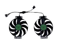 FDMOZRE Ventilateur de Carte Graphique, T129215SU, PLA09215S12H, lot 2, pour ASUS Dual RTX 3060Ti V2 pour Mini OC, pour 3060 12 Go Mini(PLA09215S12H)