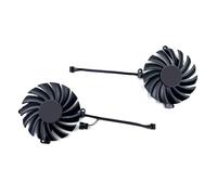 FDMOZRE Ventilateur de Refroidissement 85 mm 4 Broches CF-12910S pour PNY pour GeForce RTX 3060 3060ti Verto Dual Fan Graphics Card(Blue)