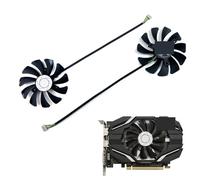 FDMOZRE Ventilateur de Refroidissement 85 mm 4 Broches pour MSI Inno3D P106 960 pour GeForce GTX 1060 Aero ITX 3G 6G OC RX560 RX550 RX460 Go
