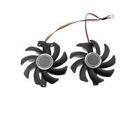 FDMOZRE Ventilateur de Refroidissement 85 mm PVA080E12R pour Cartes Graphiques ASROCK Radeon RX 5500/5600 XT Phantom Gaming(Black)