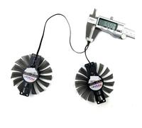 FDMOZRE Ventilateur de Refroidissement 87 mm 4 Broches FD9015U12S pour Ventilateurs Carte vidéo GAINWARD RTX2080TI EMTEK RTX 2080 TI pour Phoenix(5.5mm)