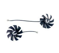 FDMOZRE Ventilateur de Refroidissement 87 mm 4 Broches GA92S2U GA92A2H RTX2080 AMP GPU Fan pour ZOTAC pour Gaming pour GeForce RTX 2070 2060 Super Twin 2080(Silver)