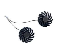FDMOZRE Ventilateur de Refroidissement 87 mm 4 Broches PLD09210S12HH pour MSI RTX 3090 3080 3070 3060 3080TI 3070TI 3060TI Ventus 3X(2PCS)