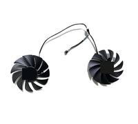 FDMOZRE Ventilateur de Refroidissement 89 mm 4 Broches CF9015H12S pour Carte Graphique ZOTAC RTX 3060 3050 pour GeForce 3060TI(Brown)