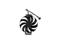 FDMOZRE Ventilateur de Refroidissement 90 mm 6 Broches CF9010U12D pour Carte Graphique ASUS Dual RTX 3060 TI 8G Mini V2 LHR T129215SU(Black B-Fan)