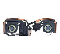 FDMOZRE Ventilateur de Refroidissement CPU pour MSI GE66 GP66 GL66 Double dissipateur Thermique