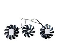 FDMOZRE Ventilateur de Refroidissement DIY FD9015U12D CF1010U12S RX6700XT RX6800XT pour Ventilateur Carte Graphique PowerColor RX 6700XT 6800 XT 6900XT Red Dragon