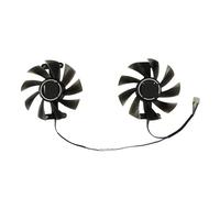 FDMOZRE Ventilateur de Refroidissement GPU, 2 pièces/Ensemble, PLA09215B12H, pour KUROUTOSHIKOU RX 580 OC DF3, pour Powercolor pour Rouge pour Dragon AX RX470 RX480 RX580