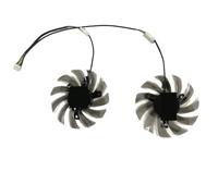 FDMOZRE Ventilateur de Refroidissement GPU GA81S2U, 2 pièces/Ensemble, pour Serveur Powercolor RX 560D HD 7750 7770 R7 350 260X