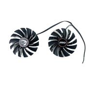 FDMOZRE Ventilateur de Refroidissement PLD10010S12HH 4 Broches pour Carte Graphique MSI GTX 960, GTX980Ti Gaming, 950, 1060, 1080, RX 470(B)