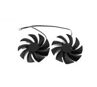 FDMOZRE Ventilateur de Refroidissement pour Carte Graphique 95 mm PLD10015B12H 0,55 A RX580 RX590 pour POWERCOLOR pour DATALAND Radeon RX 580 590 Red Devil Golden Sample