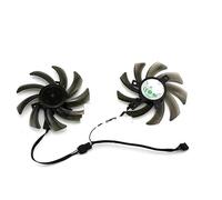 FDMOZRE Ventilateur de Refroidissement pour Carte Graphique MAXSUN pour Palit pour GeForce GTX1060 GA91S2U DC2V 0.40A(2PCS)