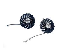 FDMOZRE Ventilateur de Refroidissement pour Carte Graphique MSI Radeon RX 6700 XT Mech 2X RX6600 RTX3060 3080 3070 Ventus 95 mm 4 Broches PLD10010S12HH(AB)