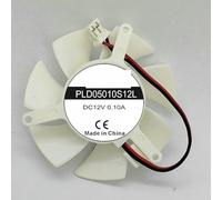 FDMOZRE Ventilateur de Refroidissement pour Carte vidéo VGA, diamètre 45 mm, PLD05010S12L 0,1 A, 2 Broches, pour Ordinateur Portable NVIDIA GeForce GT220 GTS210 210-TC512D3