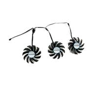 FDMOZRE Ventilateur de Refroidissement Remplacement 75 mm PLD08010S12H pour Carte Graphique Gigabyte Radeon RX 6600 6700 XT RTX 3070 Ti pour Eagle
