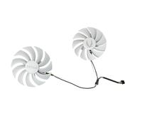 FDMOZRE Ventilateur GPU Blanc 89 mm 100 GAA8S2U GA92S2U RTX3060 pour Zotac RTX 3060 Ti AMP Blanc 3070 Double Ventilateurs de Carte Graphique(Brown)