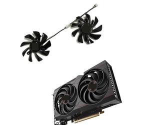 FDMOZRE Ventilateur Graphique FD9015U12S pour Carte Sapphire RX 6700XT 6600 6600XT Pulse, 2 pièces/Ensemble FDC10H12D9-C