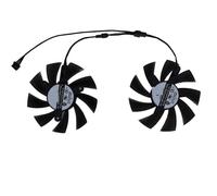 FDMOZRE Ventilateurs de Cartes Graphiques, refroidisseurs, Ventilateurs vidéo VGA, PLA09215B12H, pour EVGA pour GTX pour Titan Z avec ACX, 2 pièces