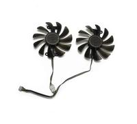 FDMOZRE Ventilateurs de Refroidissement VGA GTX1070Ti GTX1080 pour Galaxy KFA2 pour GeForce pour GTX 1070 1070Ti 1080 P104 2 pièces 12 V Ventilateur Carte Graphique