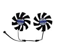 FDMOZRE Ventilateurs VGA pour Cartes Graphiques, Lot de 2 pièces, CF9015H12S, GA92S2H PLA09215B12H, pour Carte Graphique EMTEK GTX 1660 Super Miracle II 6G(CF9015H12S)