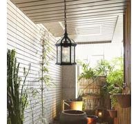 FDOIUTU Lampe Exterieur Jardin Suspendue, Étanche Lanterne Exterieur Métal Lumiere,E27 Luminaire Rétro,Industriel Suspension Luminaire,pour Porche Cour Jardin Bar Couloir (forme-03)