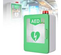 FDOSIJFOS épingle de sûreté Coffret de Rangement Mural First avec système d'alarme et Commande à Double Interrupteur, boîtier d'alarme de défibrillation