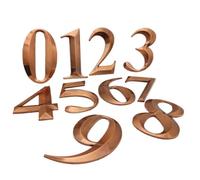 FDOSIJFOS Numéro de Maison, Plaque autocollante en Plastique de Grande Taille 23 cm, numéro Porte Maison, adresse d'hôtel, Chiffres, Plaque(3)