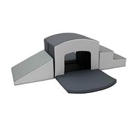 FDP SoftScape Playtime Grow-n-Learn Tunnel d'escalade pour tout-petits et enfants - Kit de jeu en mousse souple pour l'intérieur - Pour ramper et glisser à la maison