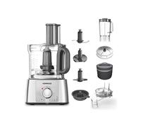 Kenwood Robot de cuisine MultiPro Express FDP65.590SI 1000 W bol 3 L + mixeur 1,5 L Gris