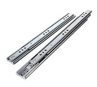 FDQAMLKX Coulisses de tiroir à Extension complète et Fermeture amortie, 3 Plis, roulements à Billes Robustes, 300 mm (12 Pouces) - Glissement Fluide, Grande résistance, Installation Facile pour la CU